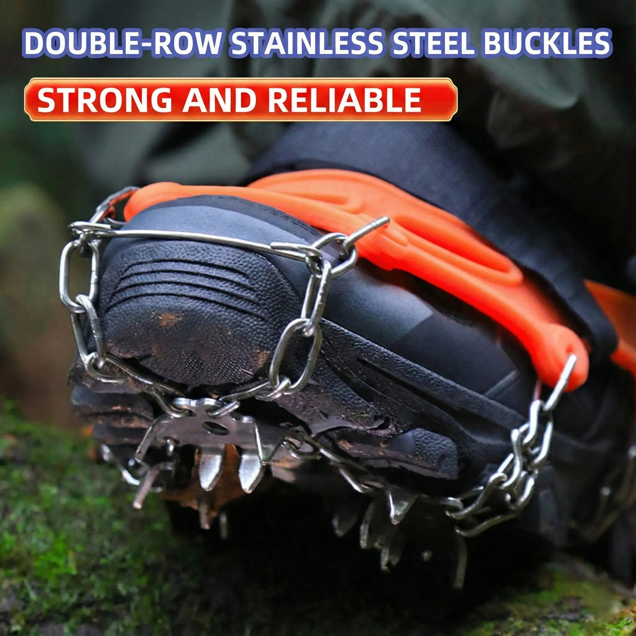 Ice Grip Shoe Covers – 24 Spikes