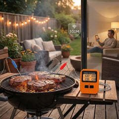 Outalu™ 4-Probe Wireless BBQ Master